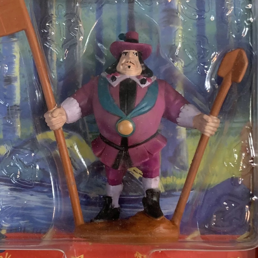 VTG Disney Pocahontas Lot of 3 John Smith Gov. Ratcliffe Chief Powhatan Figures - Picture 3 of 5